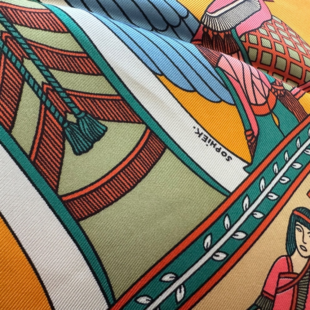 HERMES PERSEPOLIS ORIGINAL Envelope New Never Worn - Picture 3 of 5